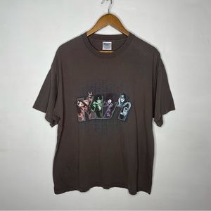 Kiss Rock band vintage tee Ex- Large